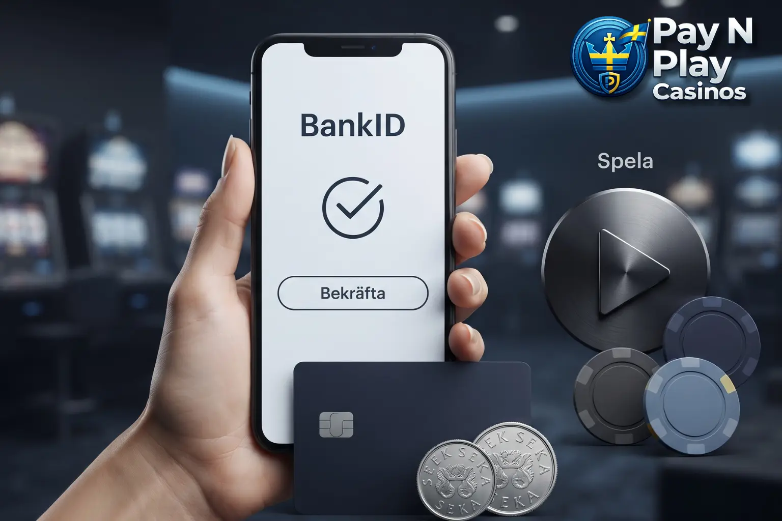 Pay N Play-casino med snabb bankverifiering