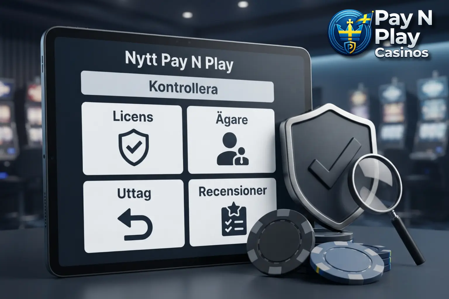 Nya Pay N Play-casinon med granskning